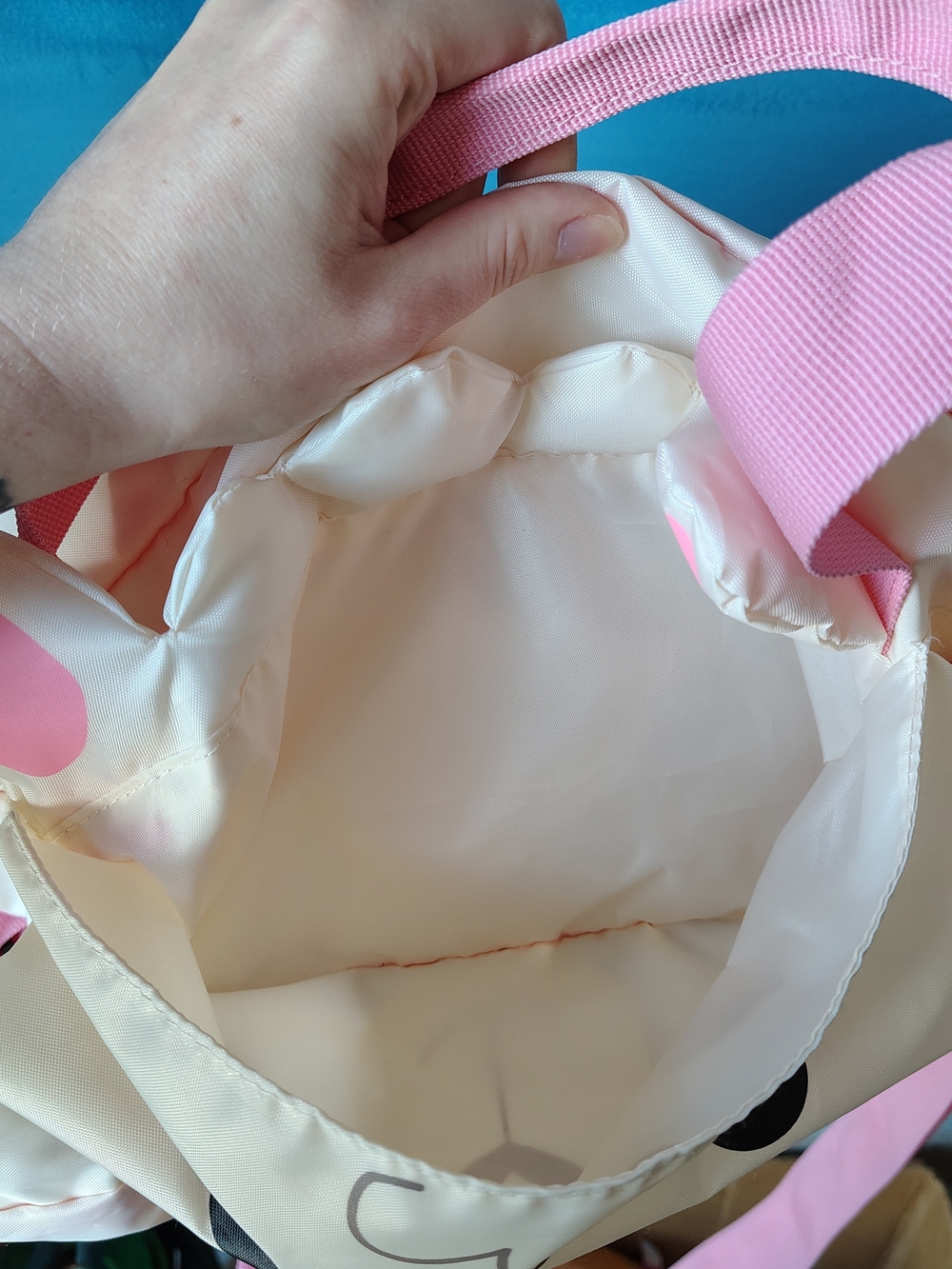 Firefly Outdoor Gear Llama Duffel Bag – Cream & Pink – Excellent Condition - Picture 5 of 9